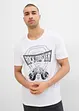 T-shirt met stoere print, bonprix