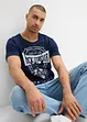 T-shirt met stoere print, bonprix