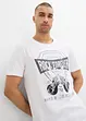 T-shirt met stoere print, bonprix