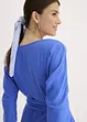 Mini jurk met riem in wikkellook, bonprix