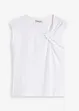 Shirt van een elastische katoenmix met een twist, bonprix