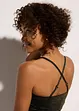 Tankini met gouddraad (2-dlg. set), bonprix