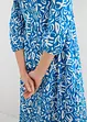 Midi jurk van vloeiende viscose, bonprix