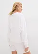 Oversized sweater met borduurwerk, bonprix