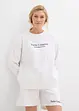 Oversized sweater met borduurwerk, bonprix