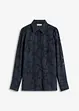 Blouse van jaquard chiffon, bonprix