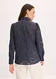 Blouse van jaquard chiffon, bonprix
