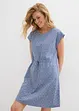 Jersey jurk met koorddetail, bonprix