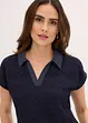 Poloshirt met kant, bonprix