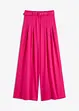 Bandplooibroek met riem (2-dlg. set), bonprix