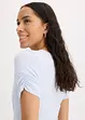 Shirt met plooitjes, bonprix