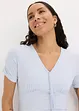 Shirt met plooitjes, bonprix