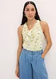Blousetop in satijnlook, bonprix