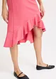 Jersey rok met volants, bonprix