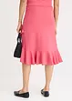Jersey rok met volants, bonprix