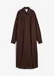 Oversized overhemdjurk van een viscosemix, bonprix