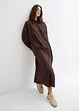 Oversized overhemdjurk van een viscosemix, bonprix