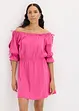 Jersey jurk met Carmen halslijn, bonprix
