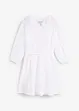 Mini jurk in skaterlook met ceintuur en 3/4 mouwen, bonprix