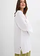 Oversized shirt van een elastische katoenmix, bonprix