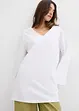 Oversized shirt van een elastische katoenmix, bonprix