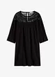 Jersey jurk met crochet-kant, bonprix