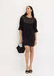 Jersey jurk met crochet-kant, bonprix