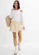Off shoulder shirt in ausbrenner look, bonprix