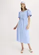Midi jurk met wijde mouwen, bonprix