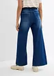 Wide leg jeans, mid waist, comfortabele band, bonprix