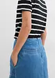 Midi spijkerrok, mid waist, bonprix