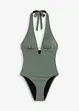 Halter badpak met glansgaren, bonprix