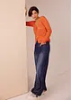 Wide leg jeans van lyocell, bonprix