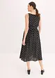 Midi jurk met bindceintuur, bonprix