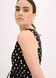 Midi jurk met bindceintuur, bonprix