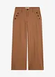 Twill broek met sierknopen, bonprix