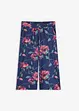 Culotte pyjamabroek met steekzakken en viscose, bonprix