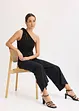 Top met one shoulder twist, bonprix