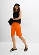 Wijde twill short, bonprix