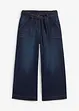 Wijde jeans, high waist, cropped, bonprix