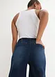 Wijde jeans, high waist, cropped, bonprix