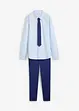 Chino, overhemd en stropdas (3-dlg. set), bonprix