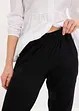 Jersey broek met rijgkoordjes, bonprix