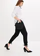Jersey broek met rijgkoordjes, bonprix
