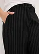 Culotte met krijtstrepen, bonprix
