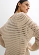 Boxy ajour trui met cut-outs, bonprix