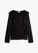 Shirt met volants, bonprix