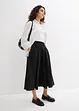 Maxi rok met een comfortabele band, bonprix