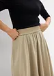 Maxi rok met een comfortabele band, bonprix