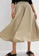 Maxi rok met een comfortabele band, bonprix